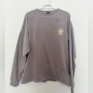 Southern Strut Gray Long Sleeve Shirt